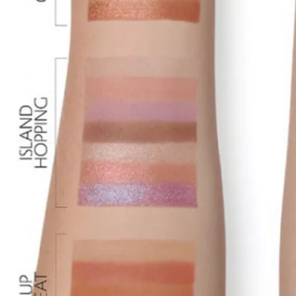 Sephora Destinations Island Hopping Eyeshadow Palette roses, lilacs multi finish - Picture 3 of 7